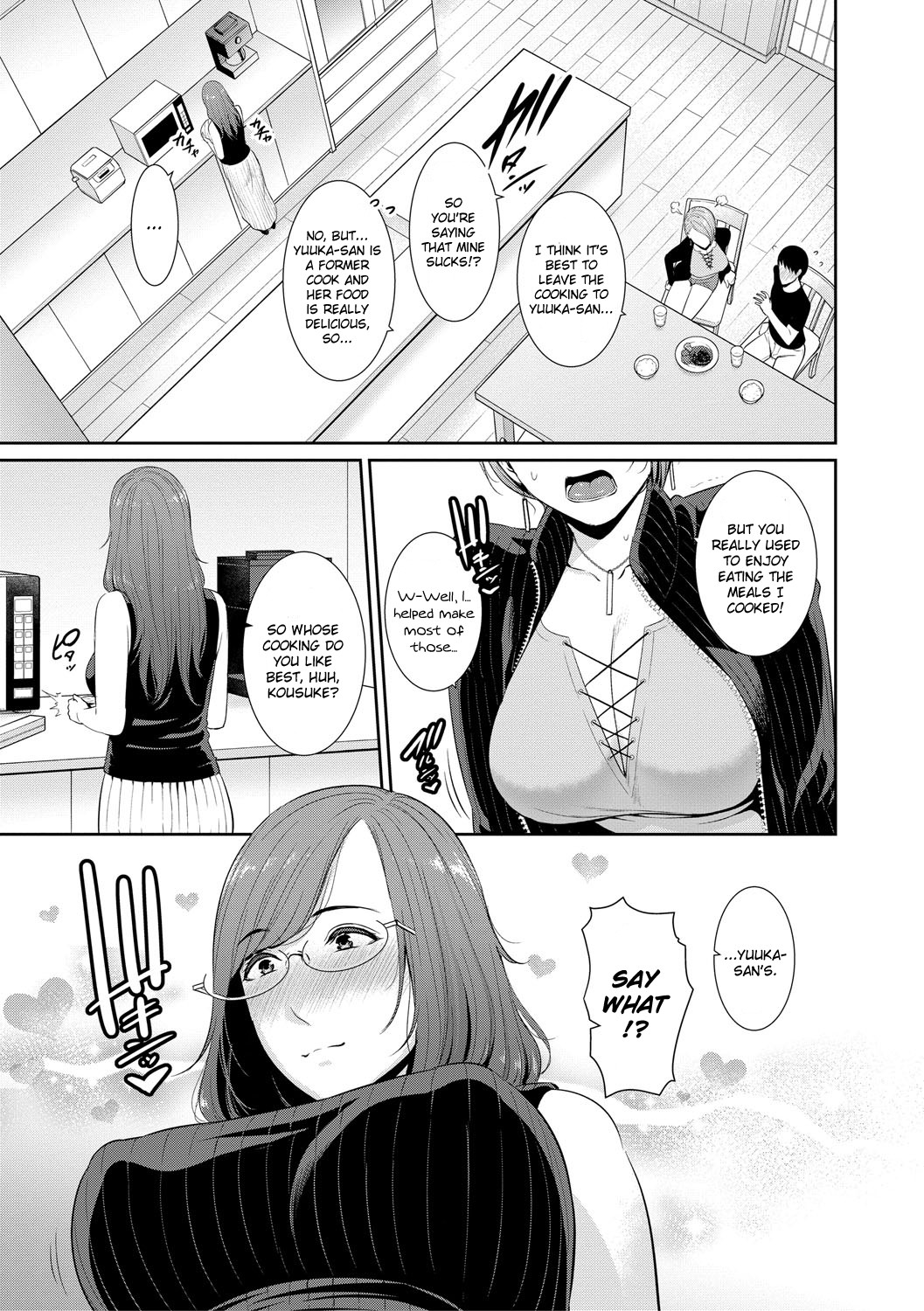 Hentai Manga Comic-My Three Horny Moms-Read-33